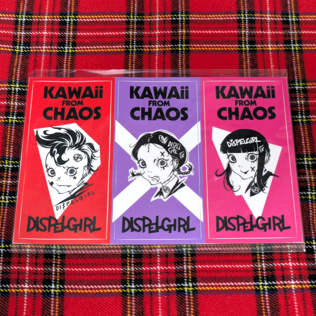 ステッカー KAWAii FROM CHAOS