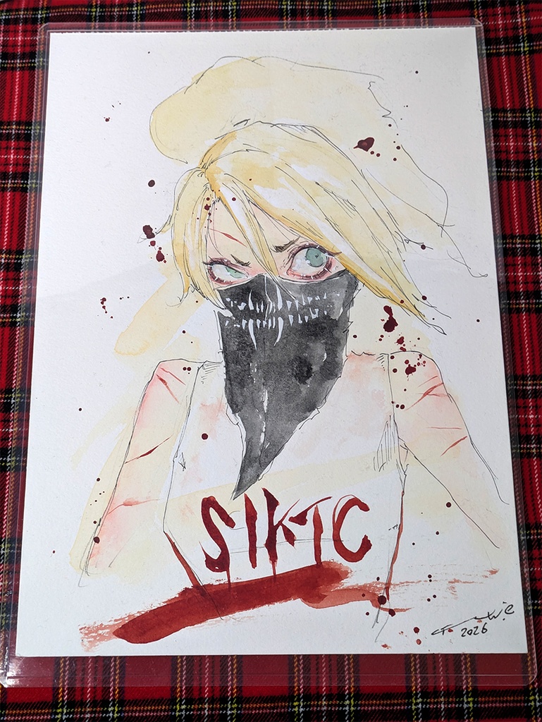 原画イラスト Something is Killing the Children Erica A/ A4 297mm×210mm