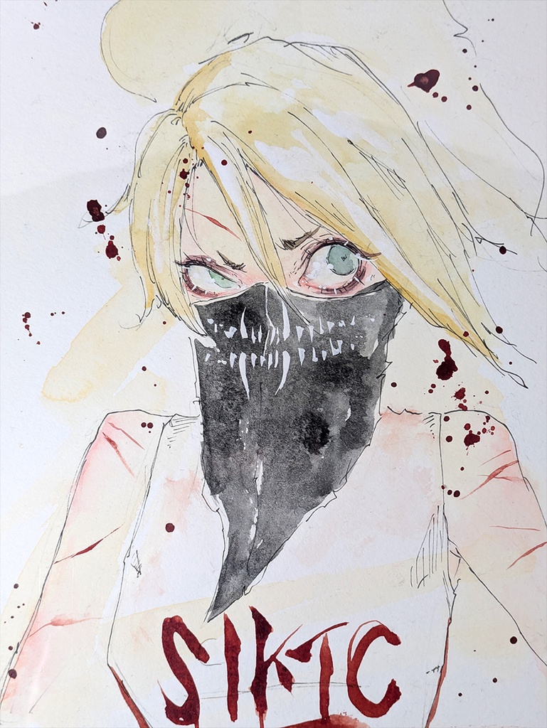 原画イラスト Something is Killing the Children Erica A/ A4 297mm×210mm