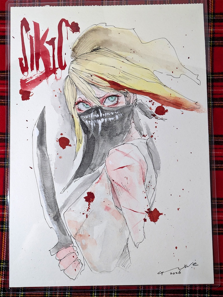 原画イラスト Something is Killing the Children Erica B/ A4 297mm×210mm