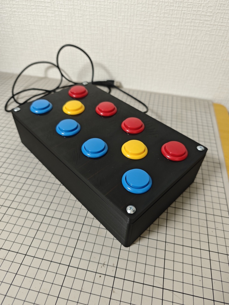PUMP IT UP ハンドプレイ用 自作コントローラー
