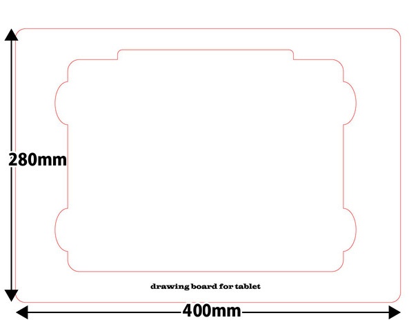 新発売・第6世代iPad Pro 12.9inch用 画板(第3世代~第6世代まで)