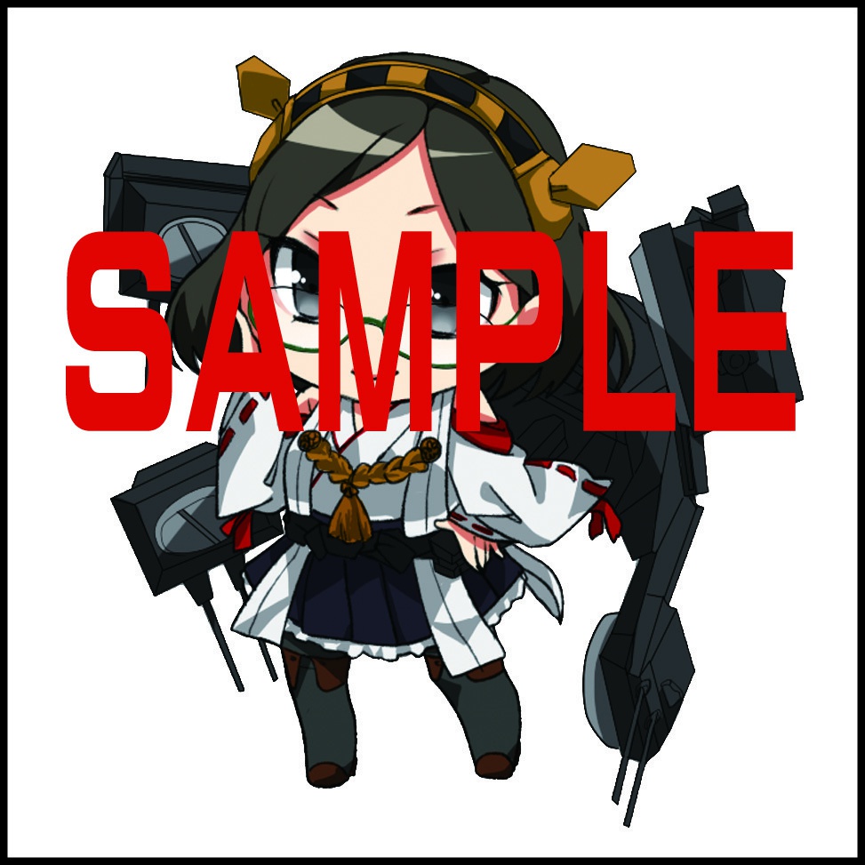 霧島（艦これ）　アクリルダイカット　キーホルダー