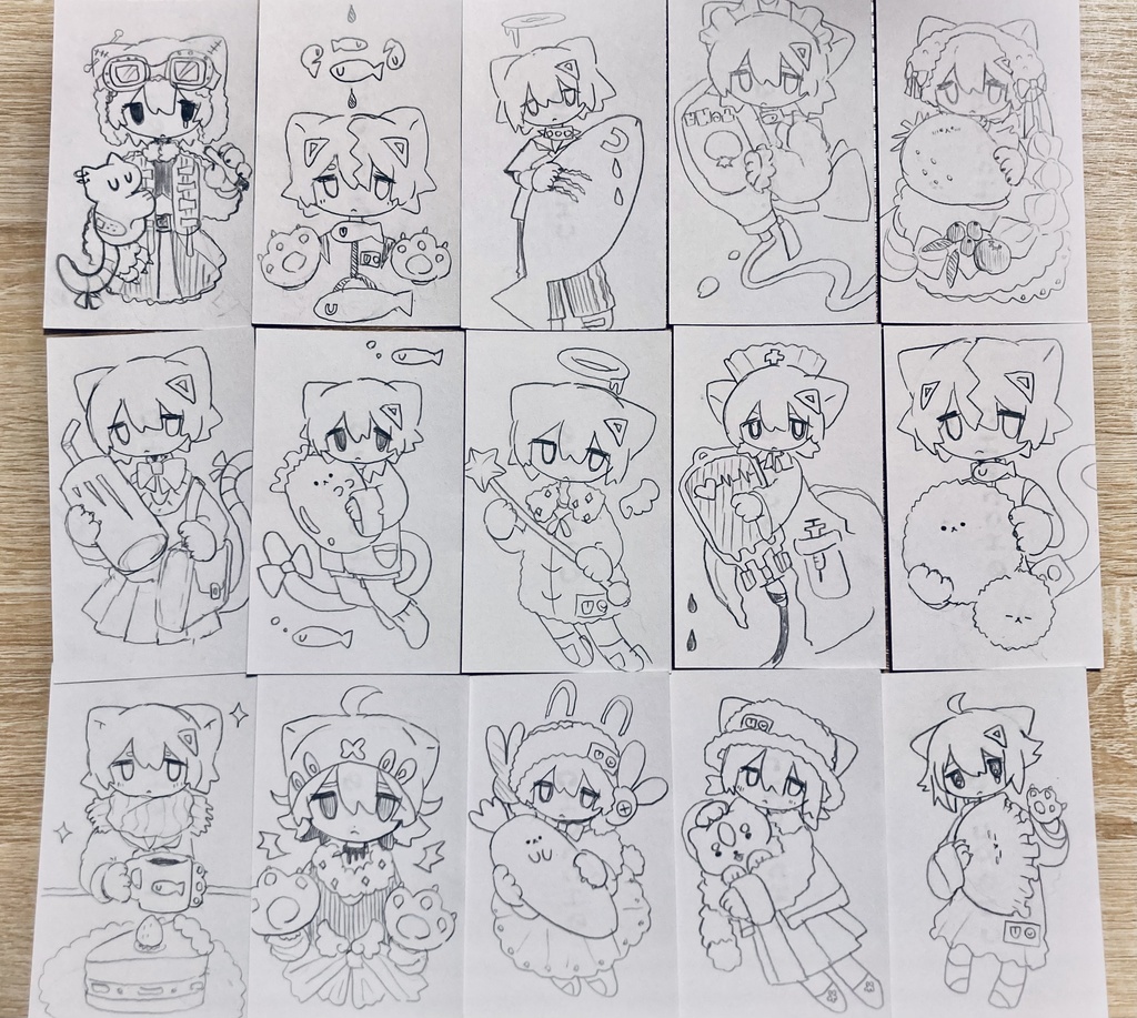 【訳あり画集セット】まどろみのねこ