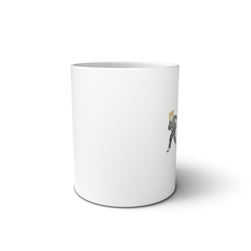 ばくふぁみマグカップ 走りVer. illustrated by KJ