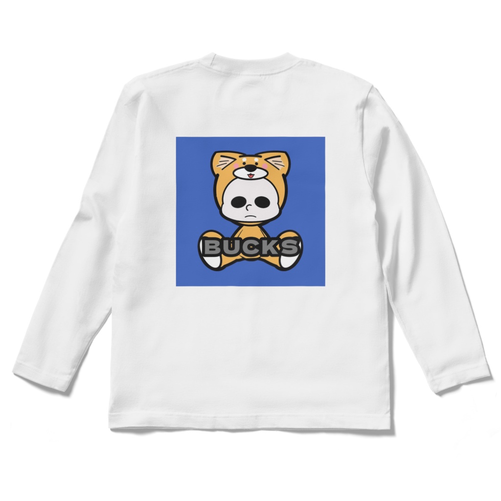 ばっくすロンT BLUE