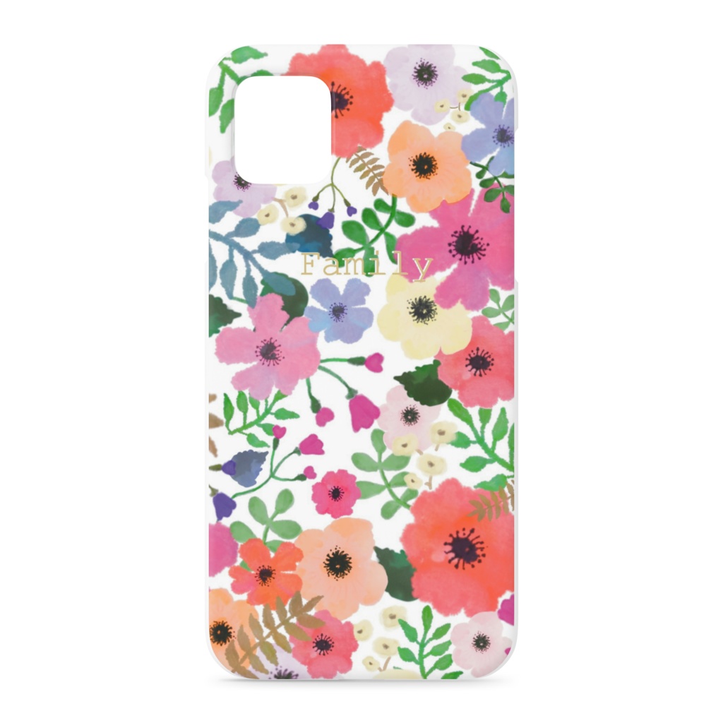 FLOWER×FAMILY スマホケース