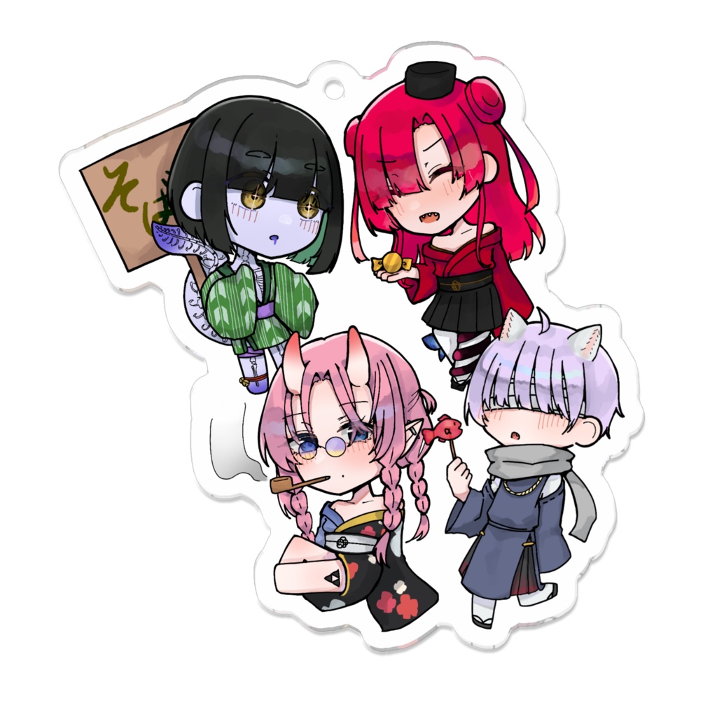真顔卓カノヨ街アクキー