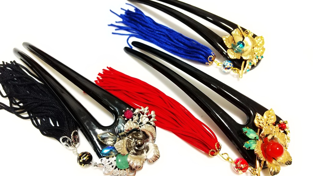 十二国イメージ簪