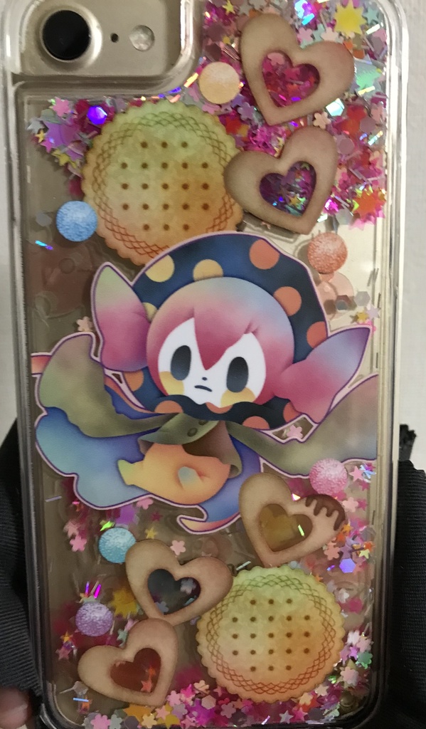 7/8/SE(第2・3世代)用グリッターiPhoneケース