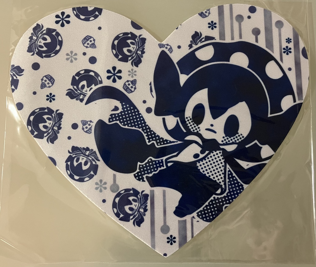 ハート型マウスパッド