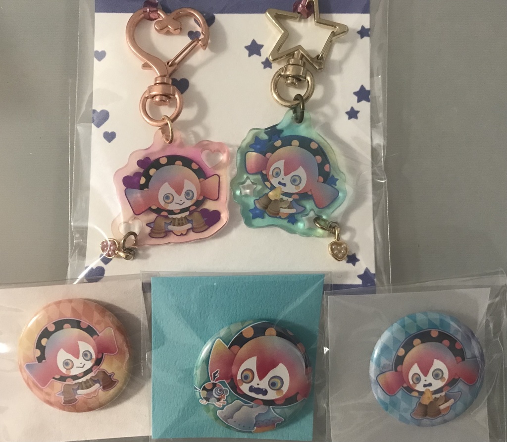 べべアクリルキーホルダー