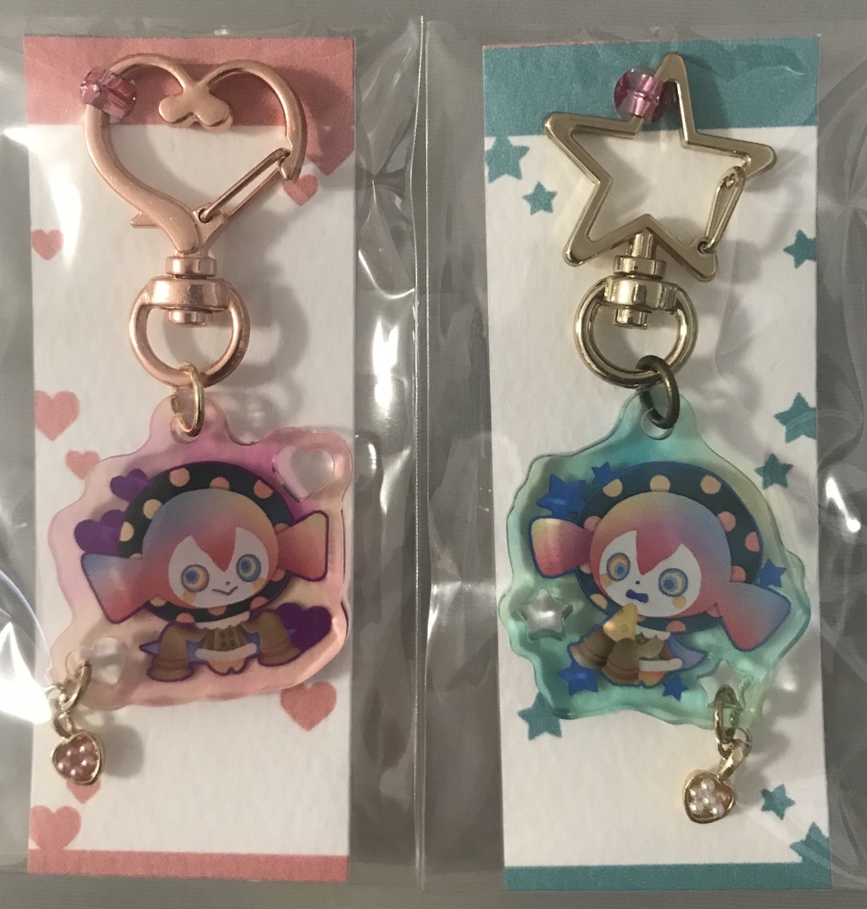 べべアクリルキーホルダー