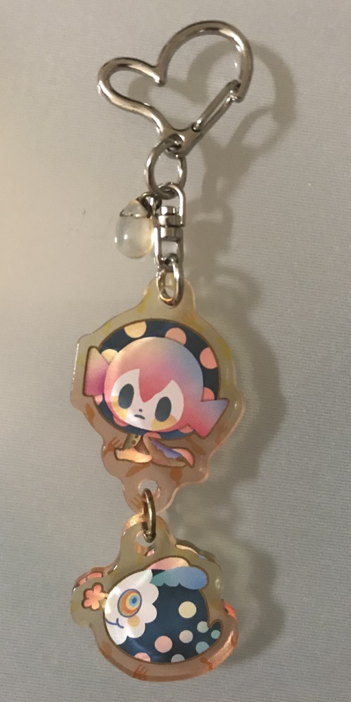 2連アクリルキーホルダー