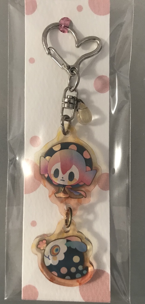 2連アクリルキーホルダー