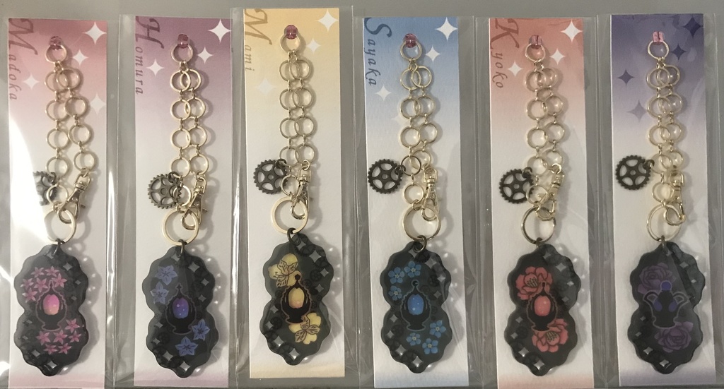 バッグチャーム(全6種)