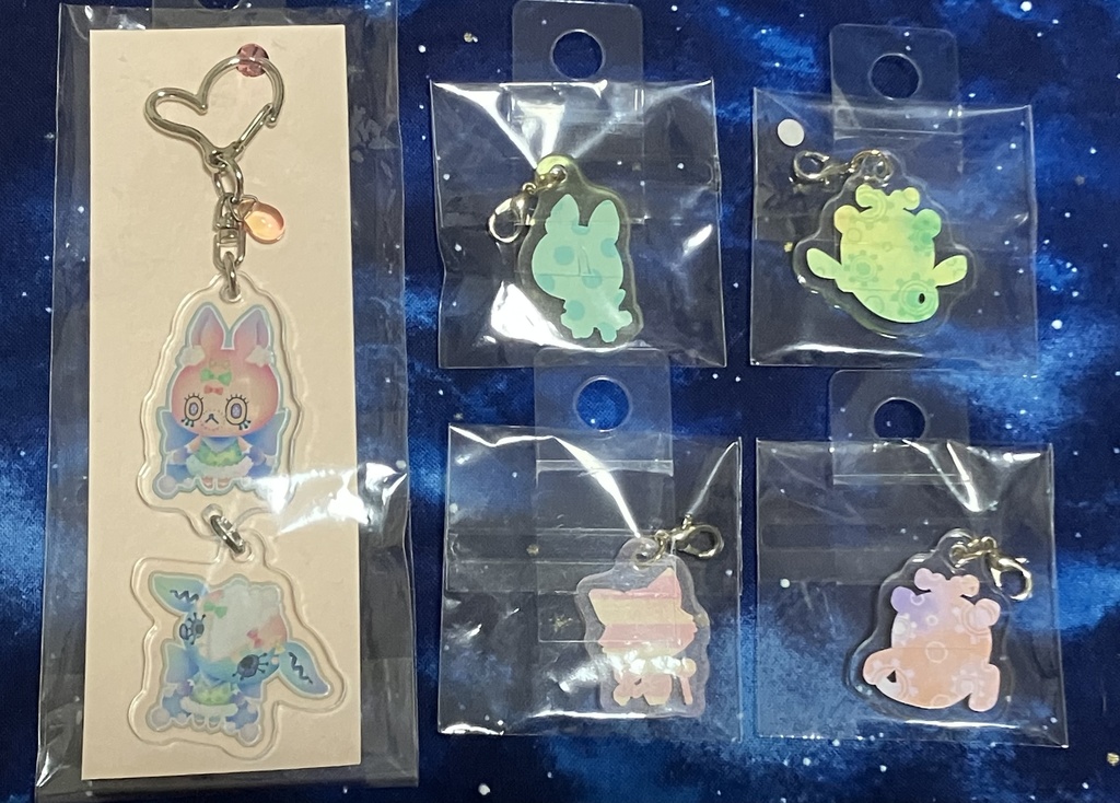 アクリルチャーム・2連アクキー