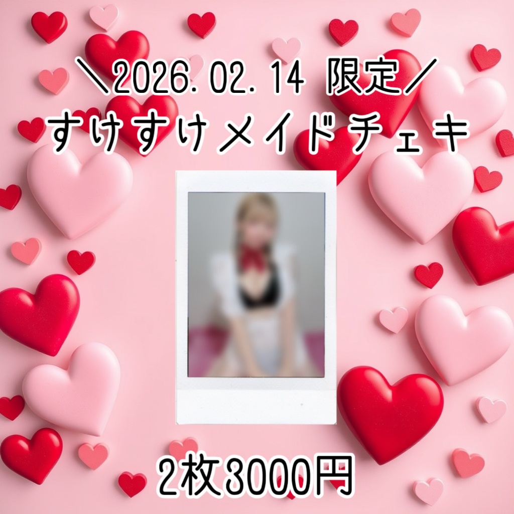 バレンタイン限定チェキ