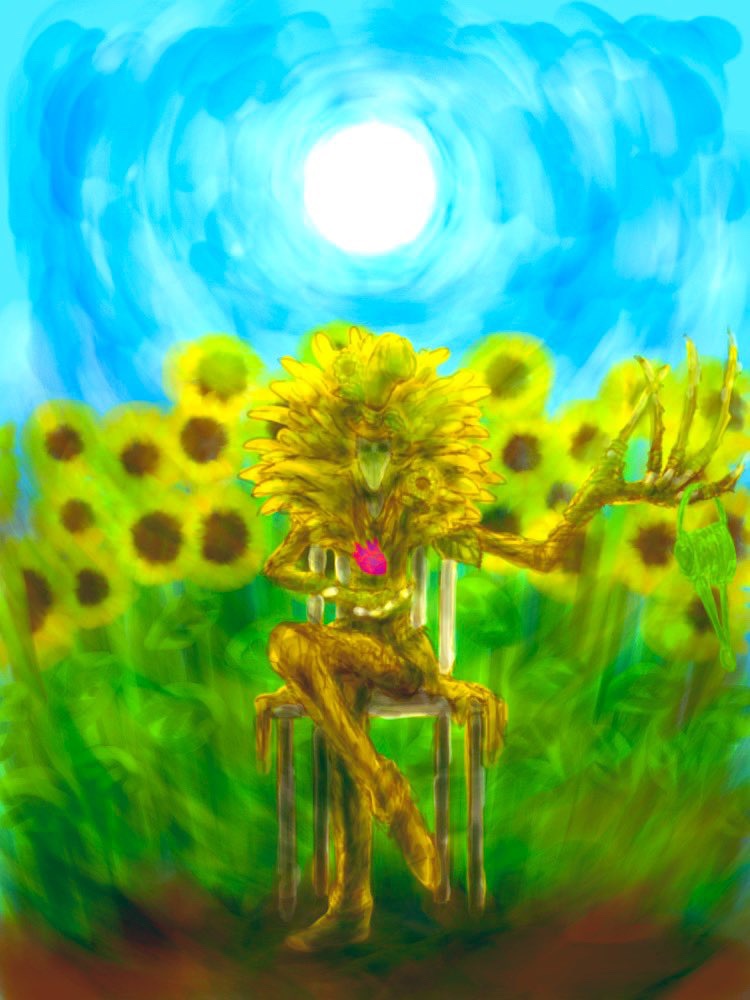 充つるは陽か影か