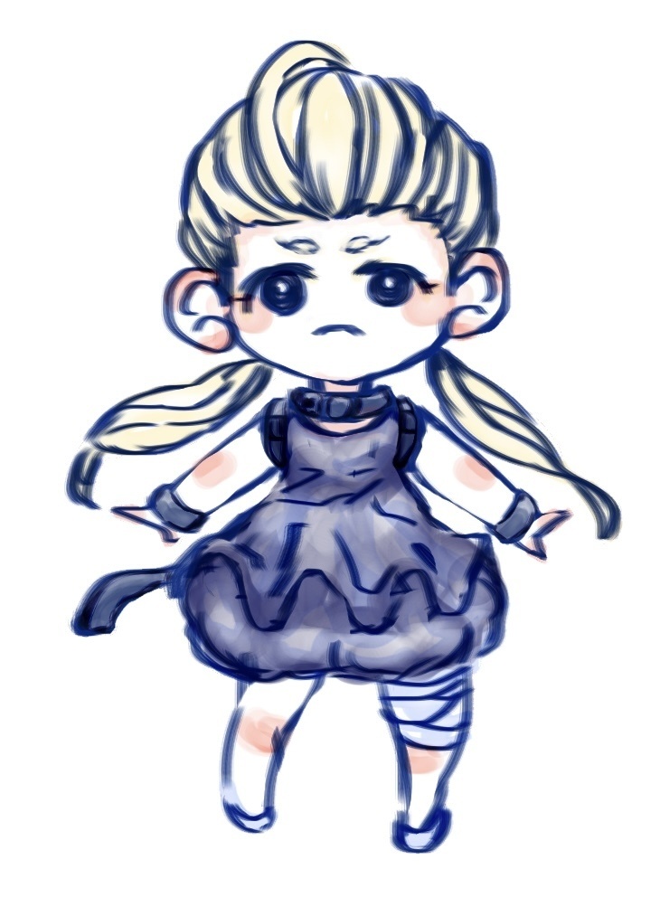 黒い少女