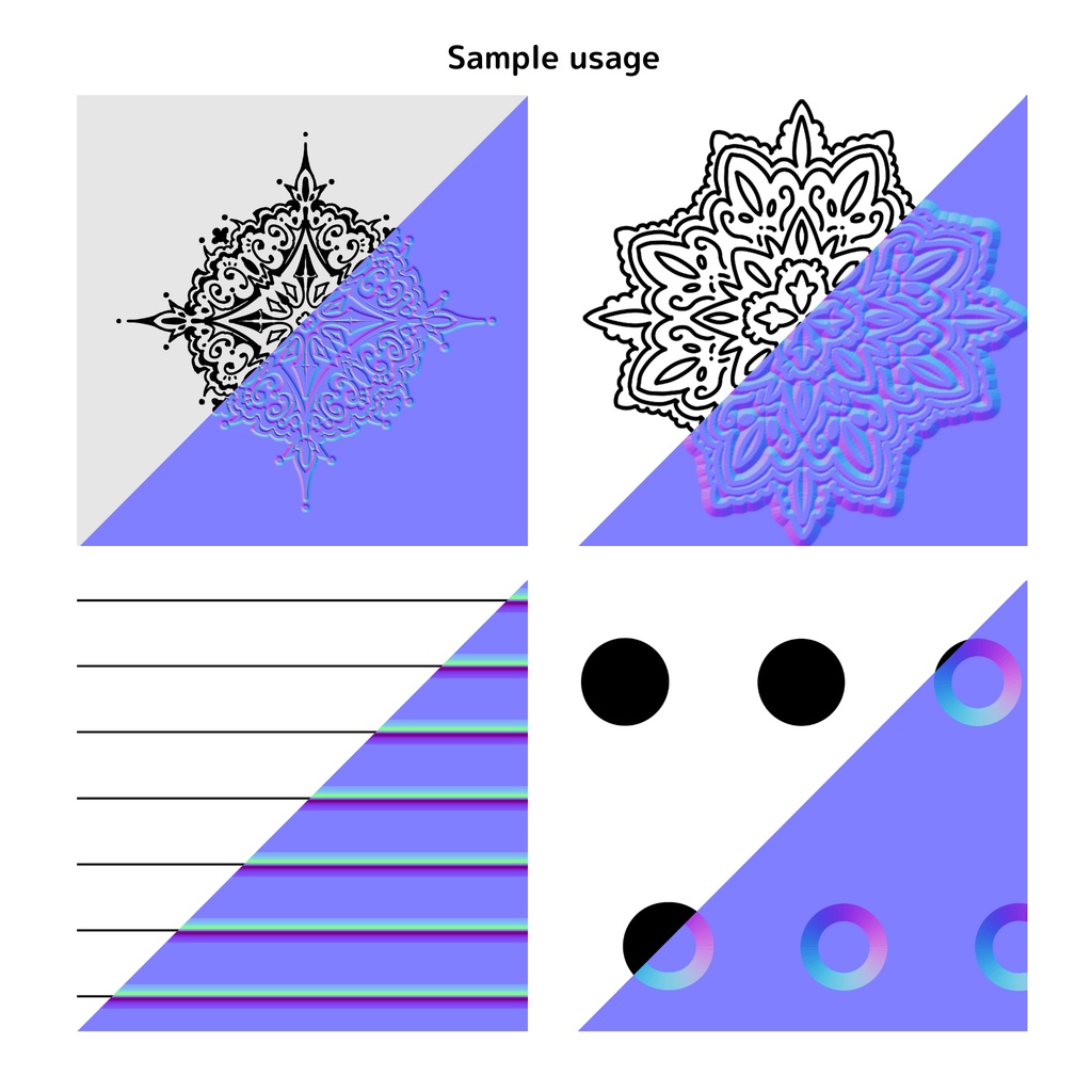 【English version】Normalmap Generator