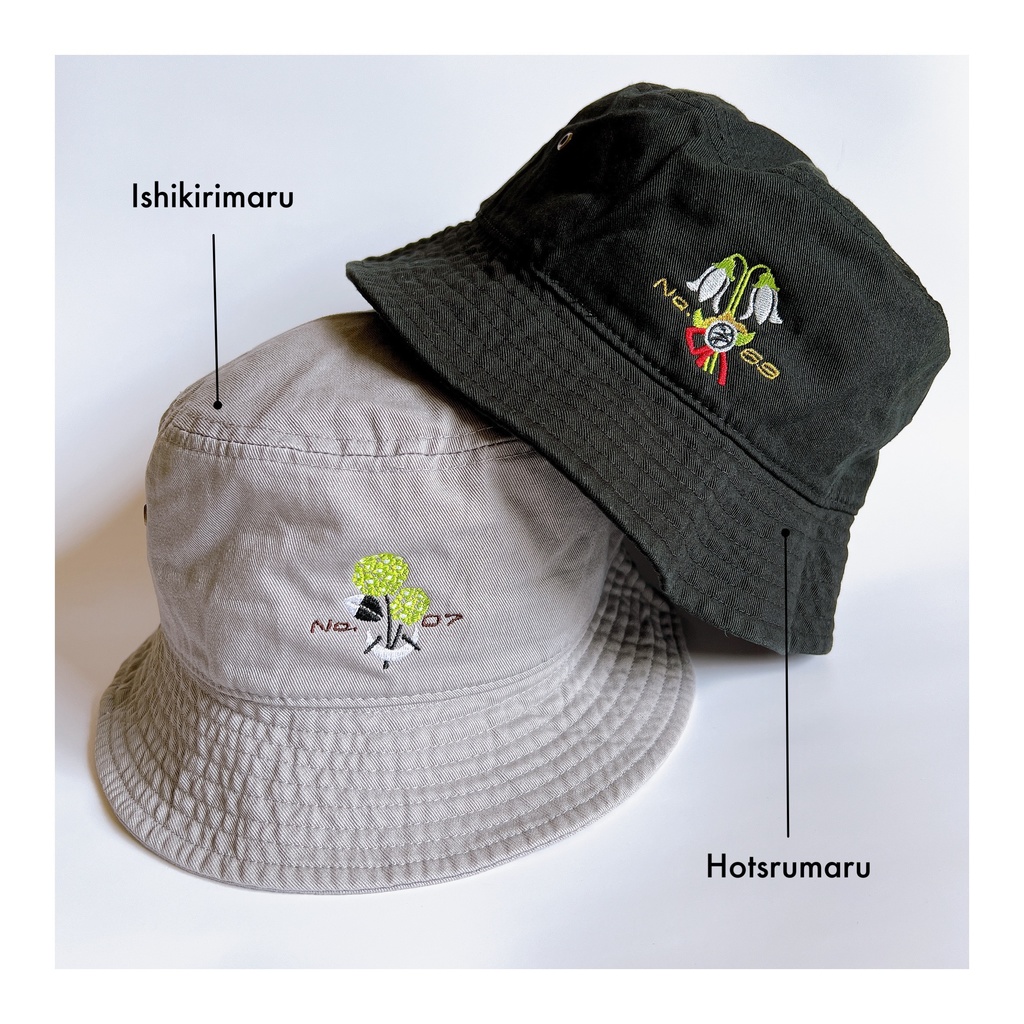 6月分バケットハット