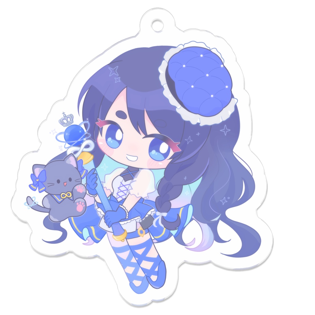 魔法少女フエコチャン(変身後) アクリルキーホルダー
