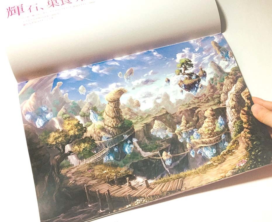 【ファンタジー風景イラスト集】Discedere|A4・フルカラー