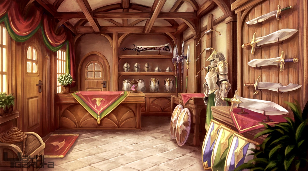 【Offstage】ファンタジー風景イラスト集|A4・フルカラー