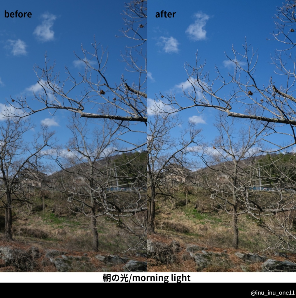 Lightroom Preset Pack vol.1「光と静けさ」5種セット