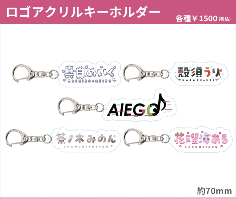 AlEGO(オルエゴ)1周年記念グッズ