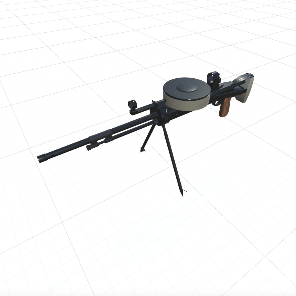DT 車載機関銃(FBXファイル)△59610