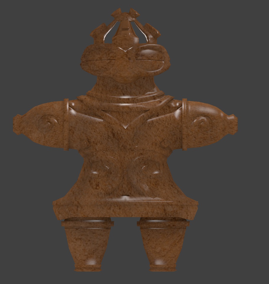 3Dモデル 土偶