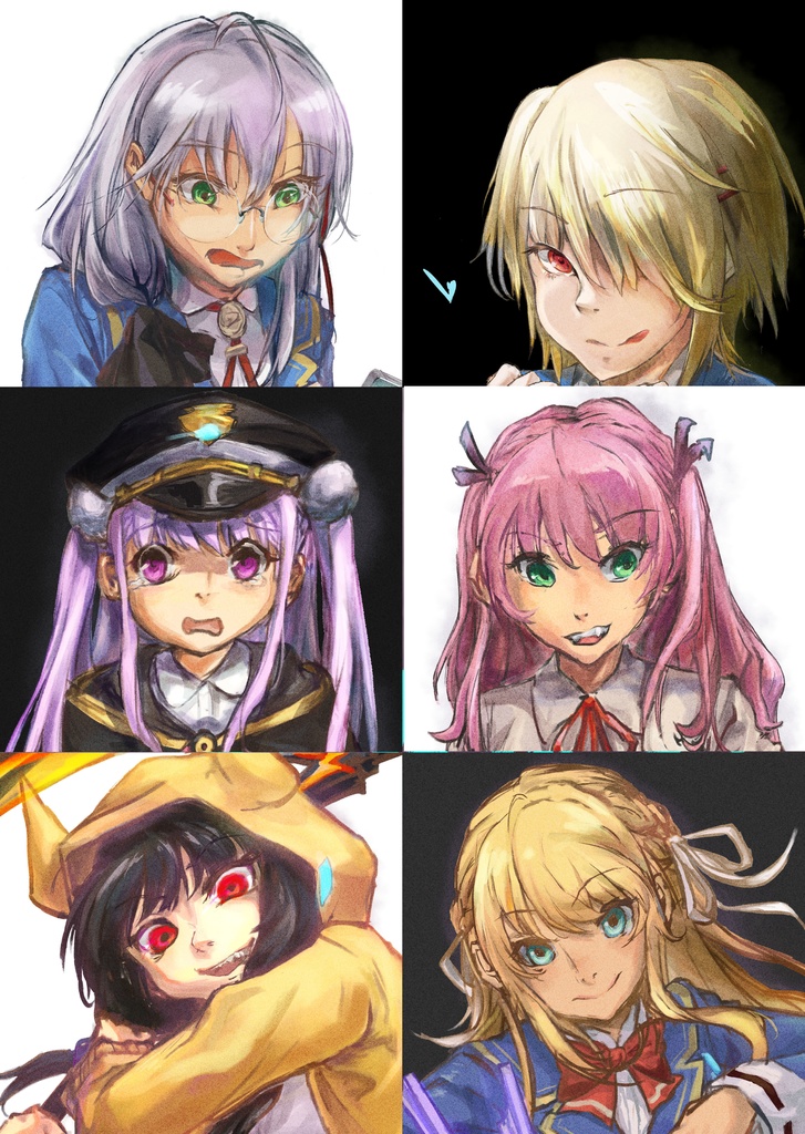 Weave tears【ヘブンバーンズレッド イラスト集】