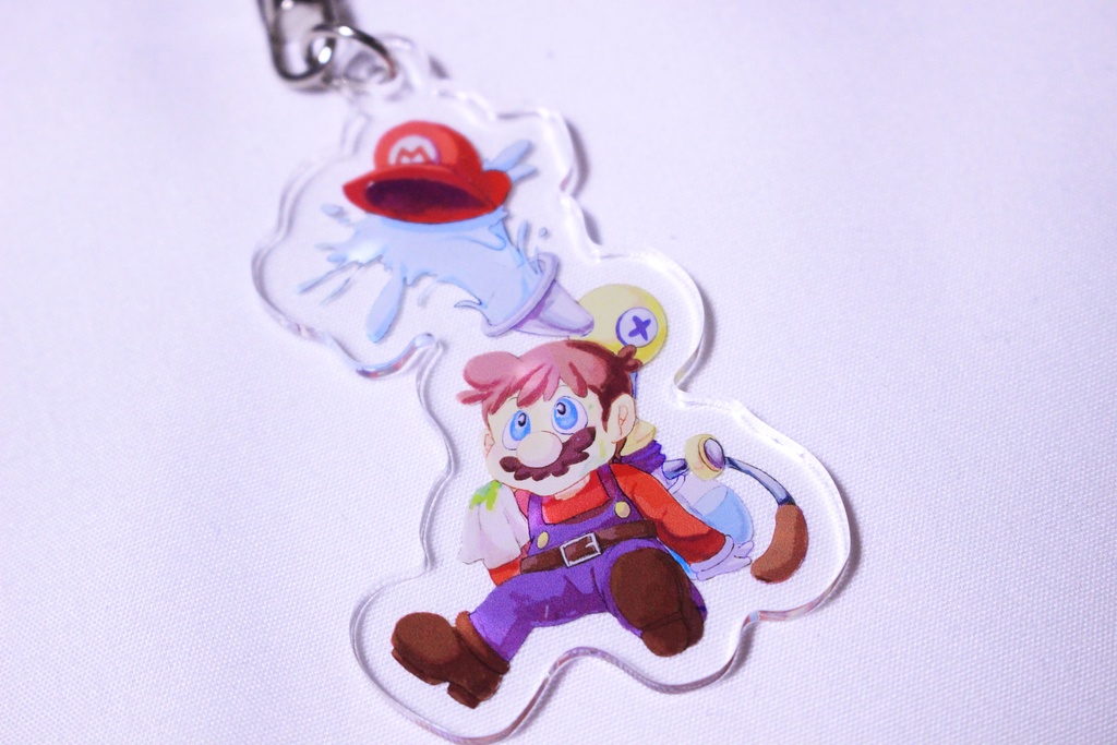 マリオ&ルイージ アクリルキーホルダー