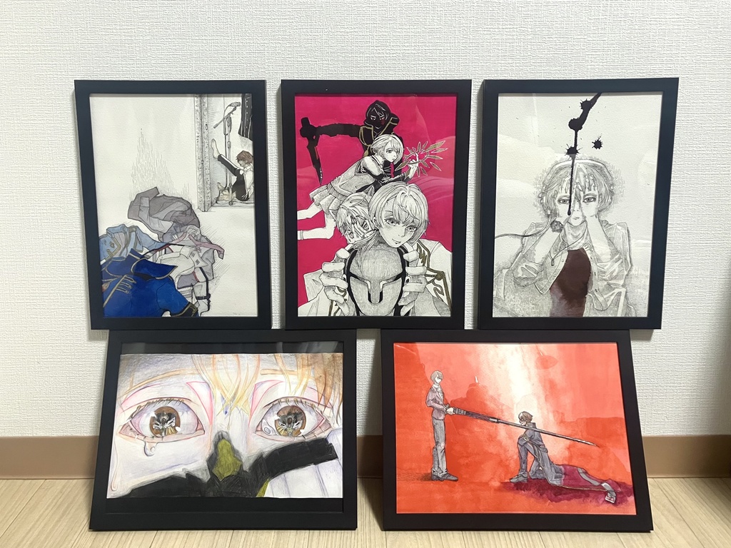 アナログ原画(「妄想ソングブック vol.4」収録作品)