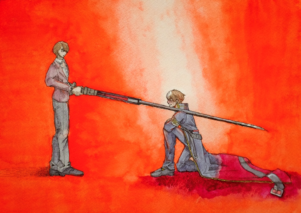 アナログ原画(「妄想ソングブック vol.4」収録作品)