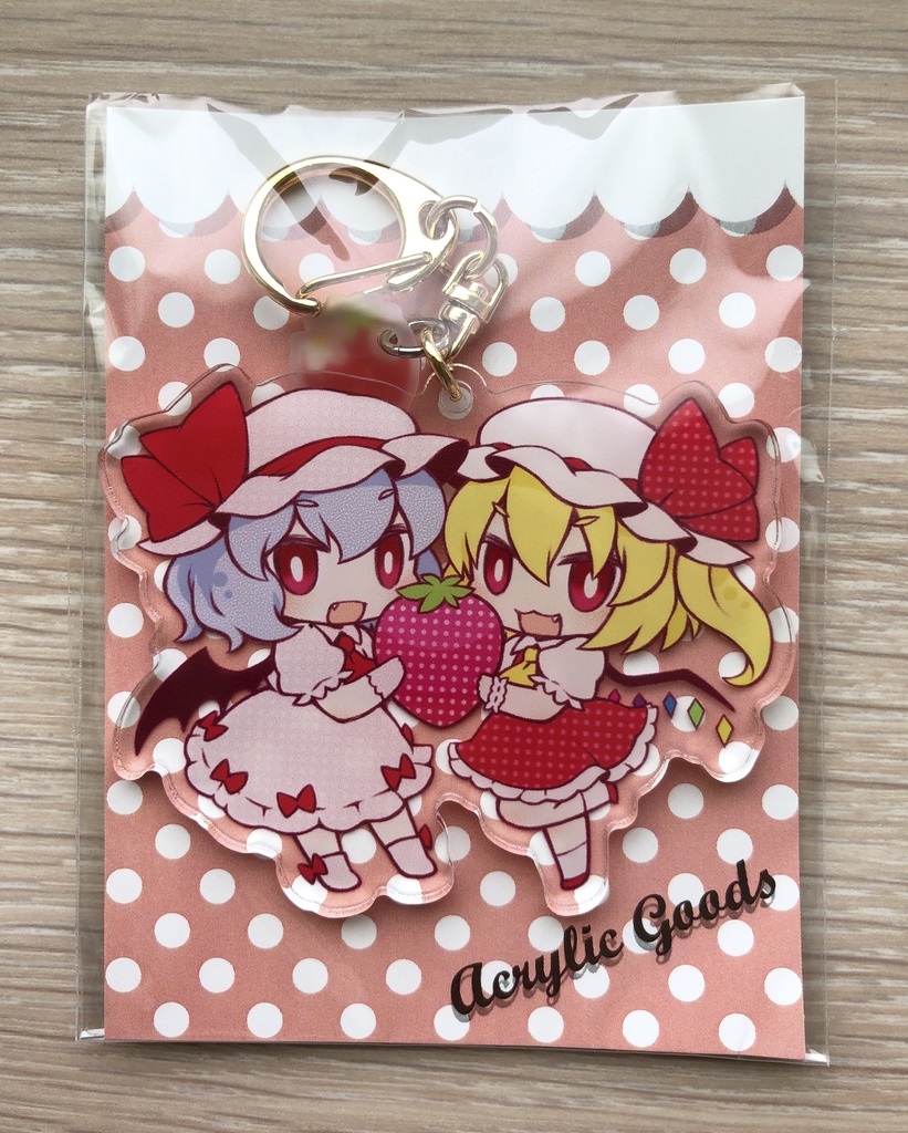 レミフラアクリルキーホルダー