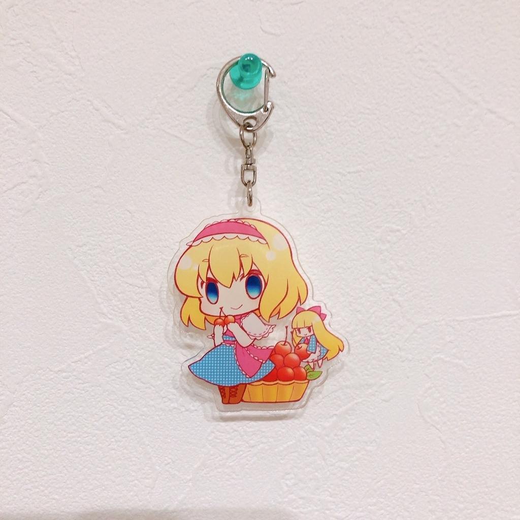 東方スイーツキーホルダー(アリス)