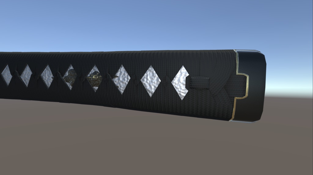 【FBXモデル】 日本刀 『一番星』【改変可】