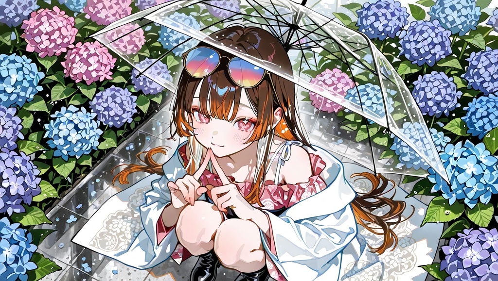【フリーBGM】雨あがりの紫陽花｜爽やか｜作業用・配信BGM｜商用OK