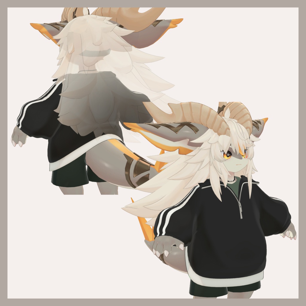 Foshunia専用 ナイロンジャケット カラー2種