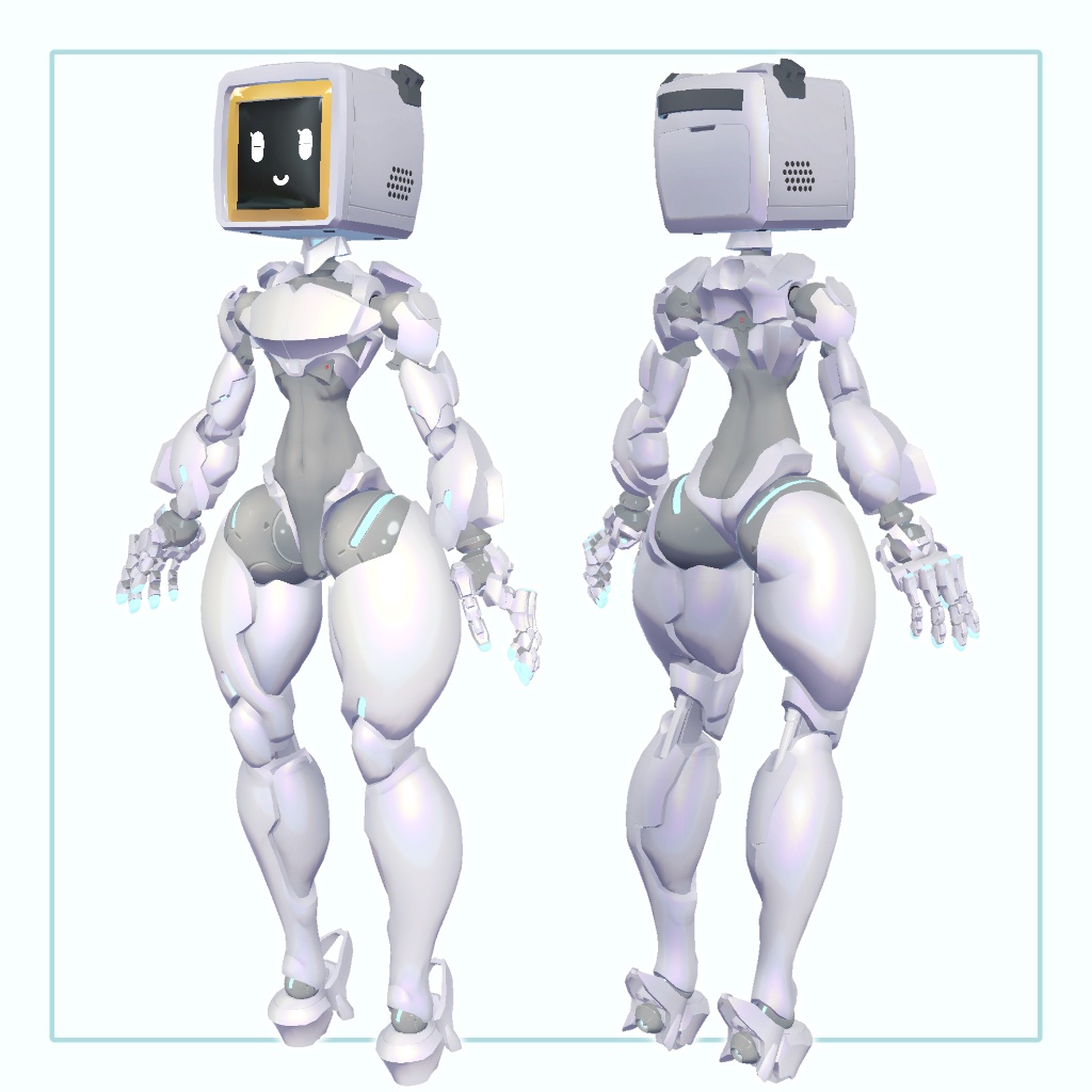 オリジナル3Dモデル「プリネフェル-Plinefel-」