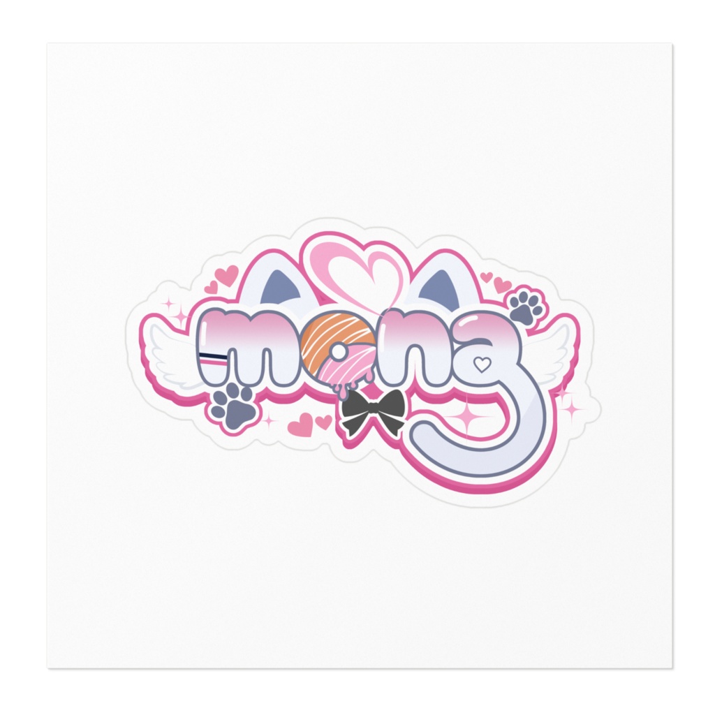 【mona】ステッカー - ロゴ