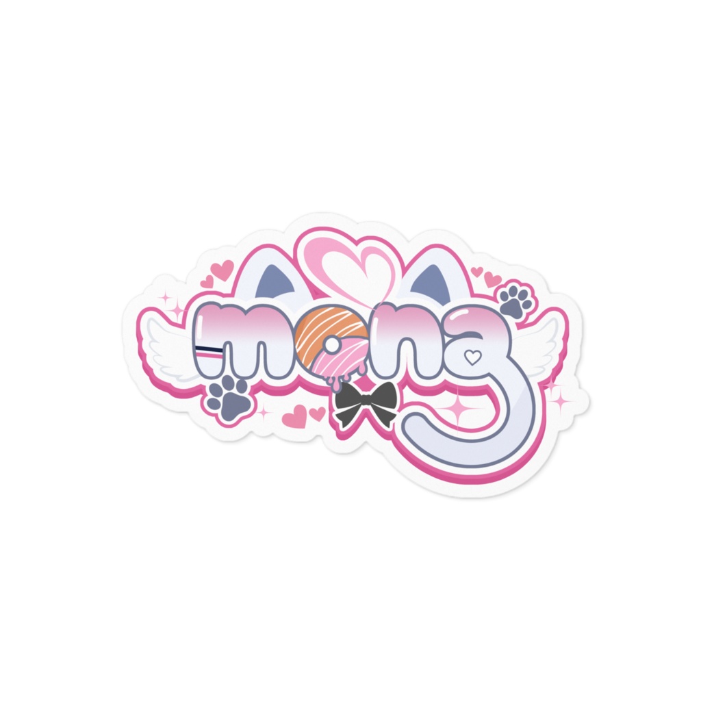 【mona】ステッカー - ロゴ