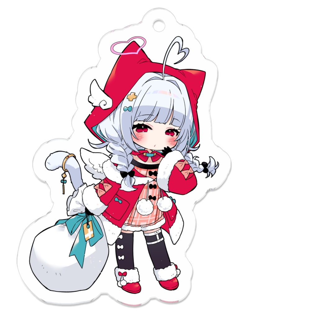 【mona】アクリルキーホルダー - クリスマス
