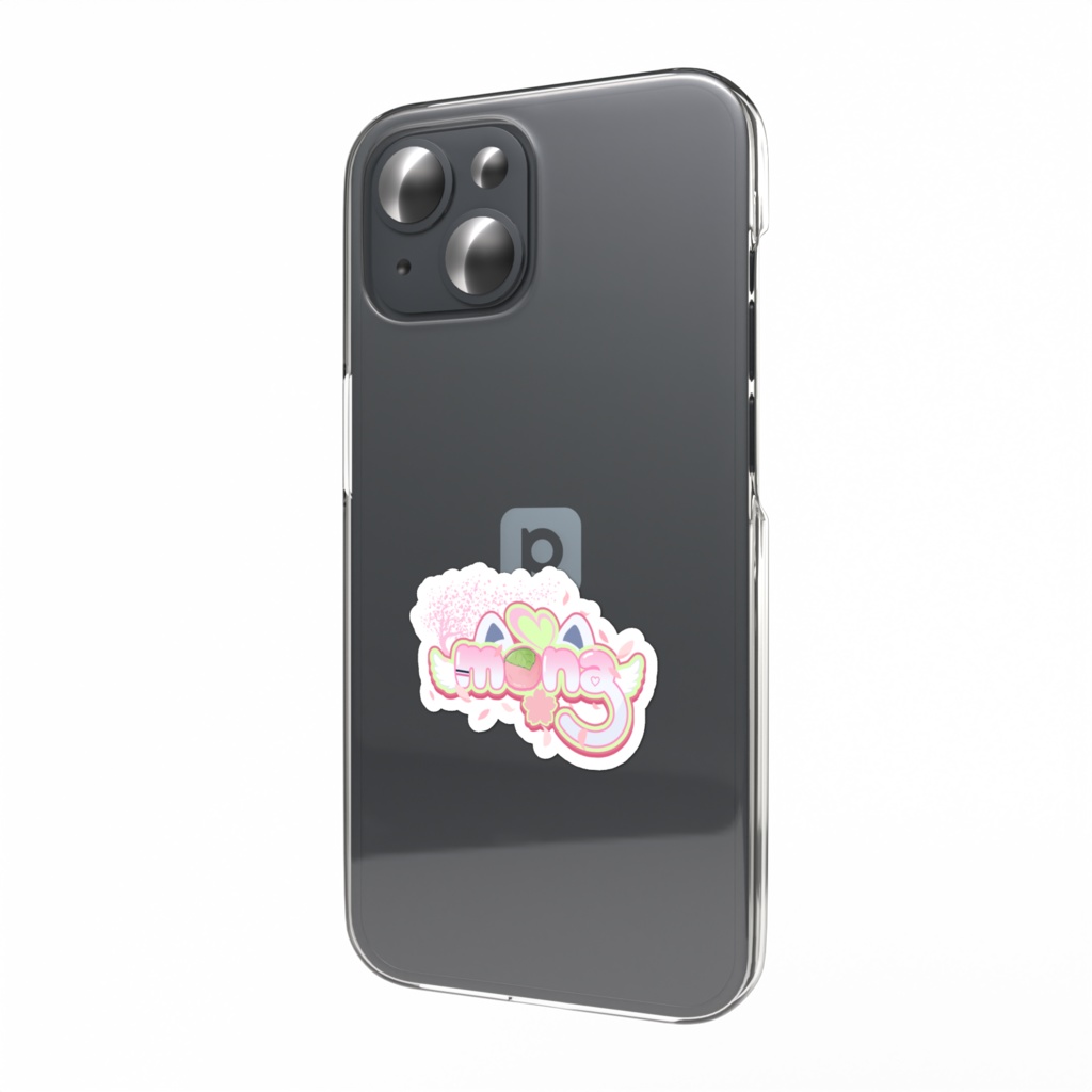 【mona】スマホステッカー - ロゴ(春)