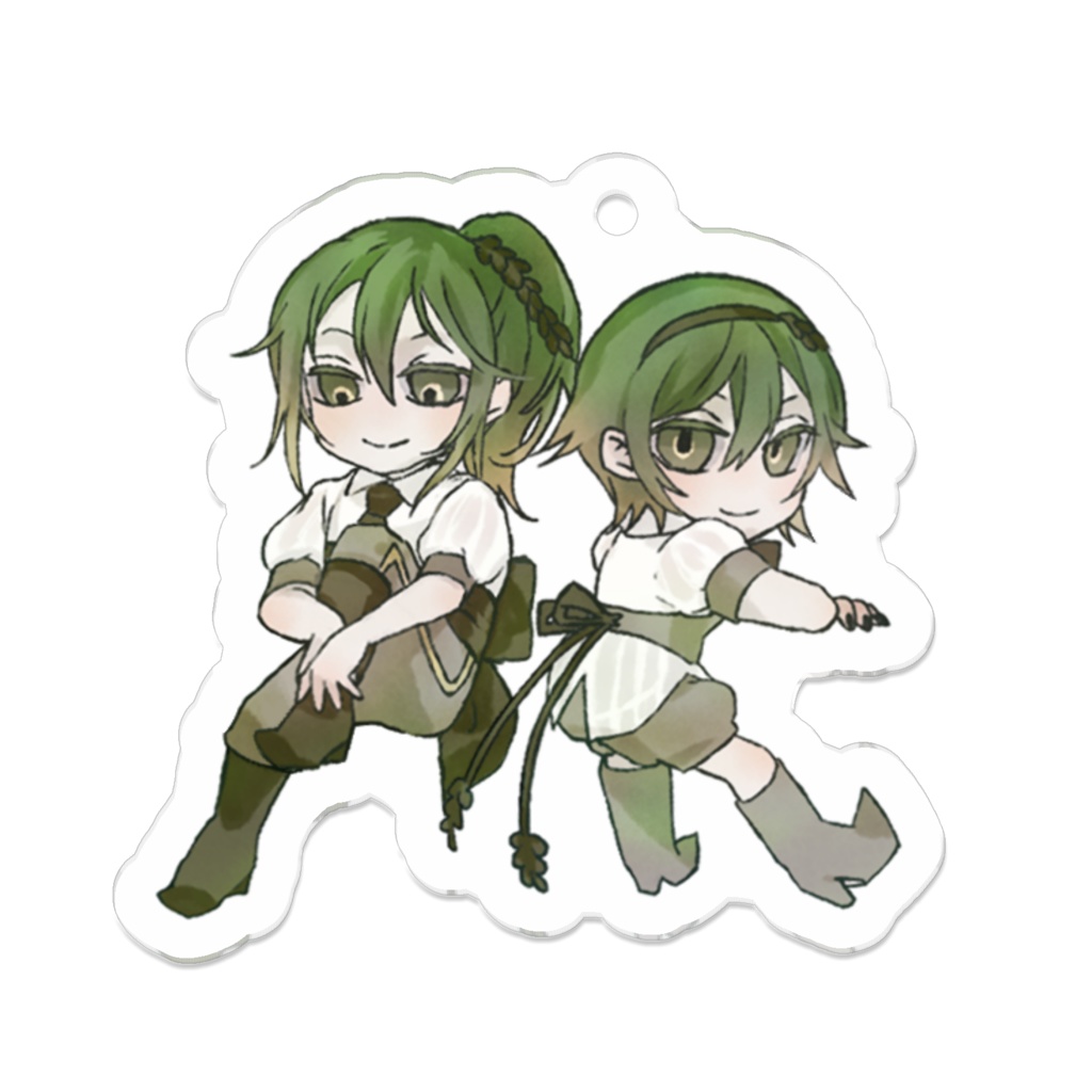 アジアンタムキーホルダー