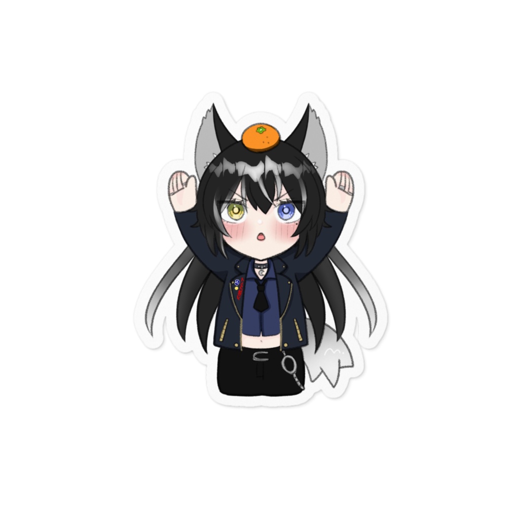 大狼カルナ シール ミカン