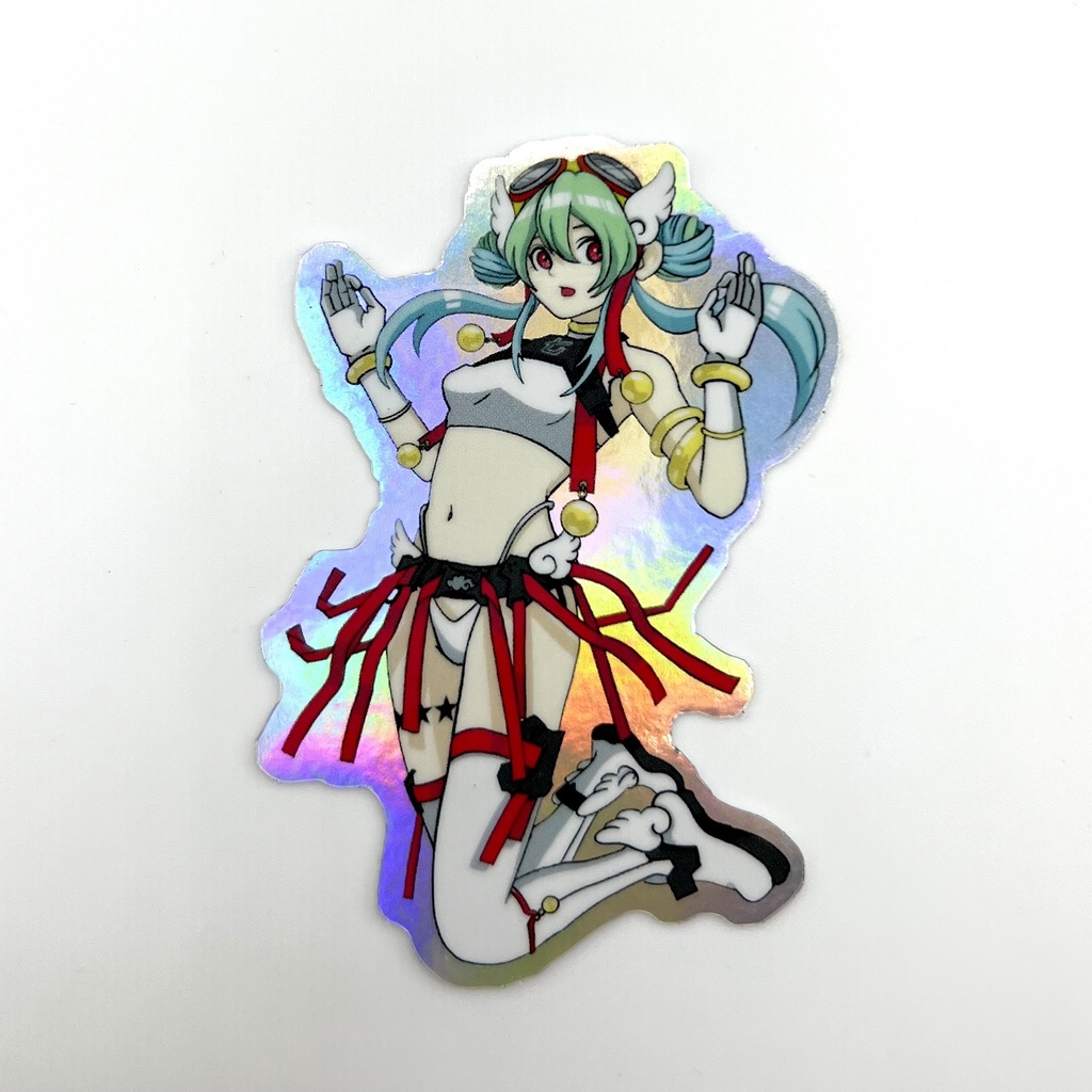 大人えりちゃ超アカシックガール　ステッカー